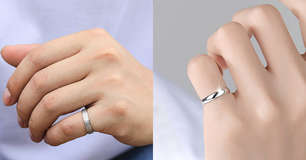 一般大家常說的尾戒也就是小指戴著亮眼的戒指，戒指戴法意義上也表示單身的意思