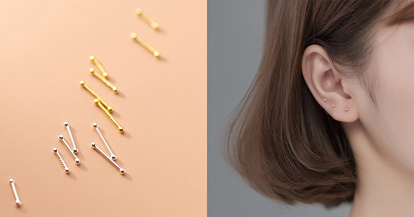 耳棒的挑選也是防止耳環癒合中很重要的一環，好的耳棒陪你一起照顧好耳洞！