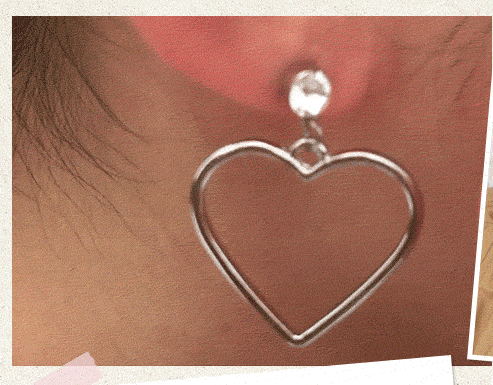 黏貼式耳環讓你成為完美自信女孩