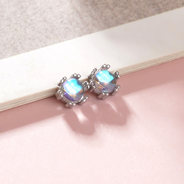 燦爛夜空-無耳洞黏貼式耳環