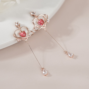 心動瞬間-無耳洞黏貼式耳環