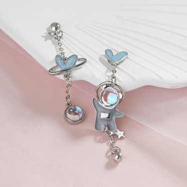 期間限定-甜美可愛系列-耳針無耳洞黏貼式耳環