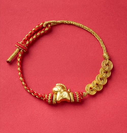 馬年本命年紅繩手鍊2
