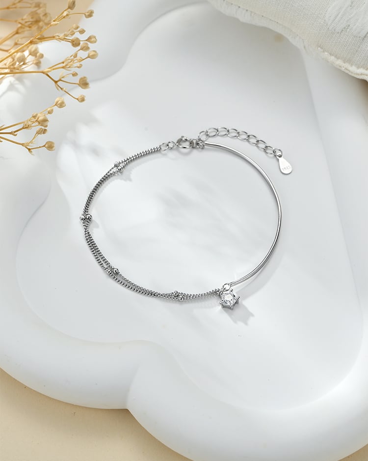 心願星語手鍊[純銀] 場景展示