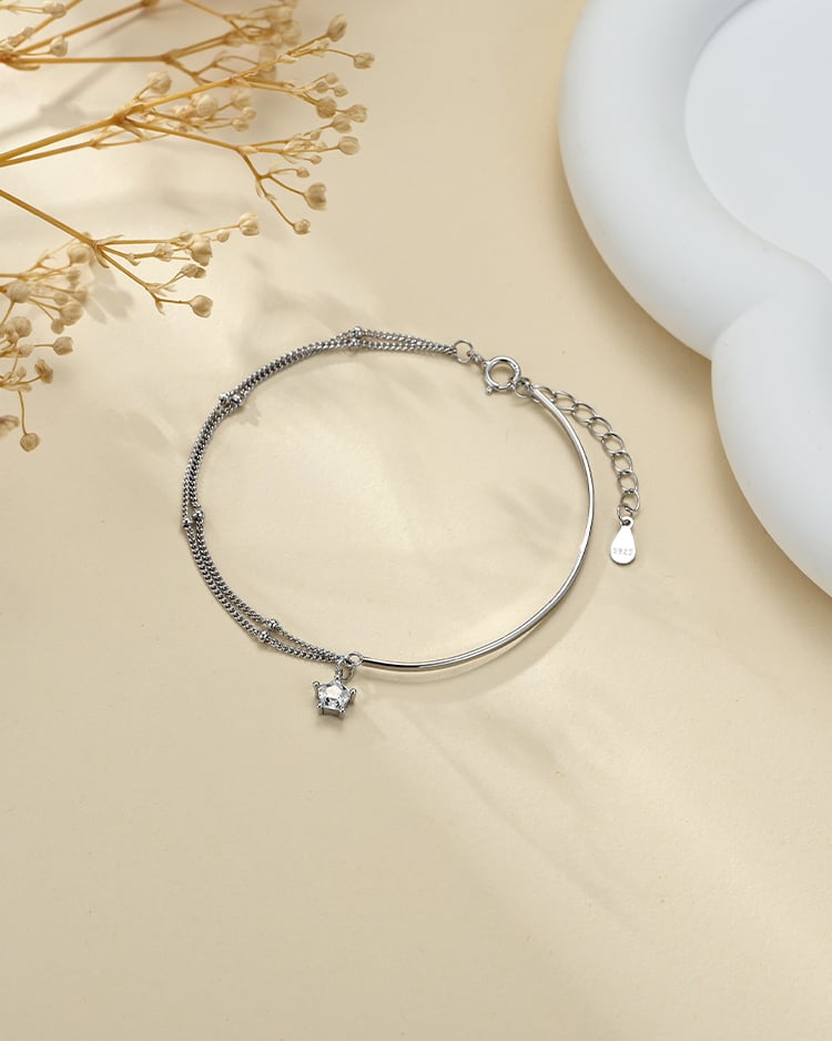 心願星語手鍊[純銀] 場景展示