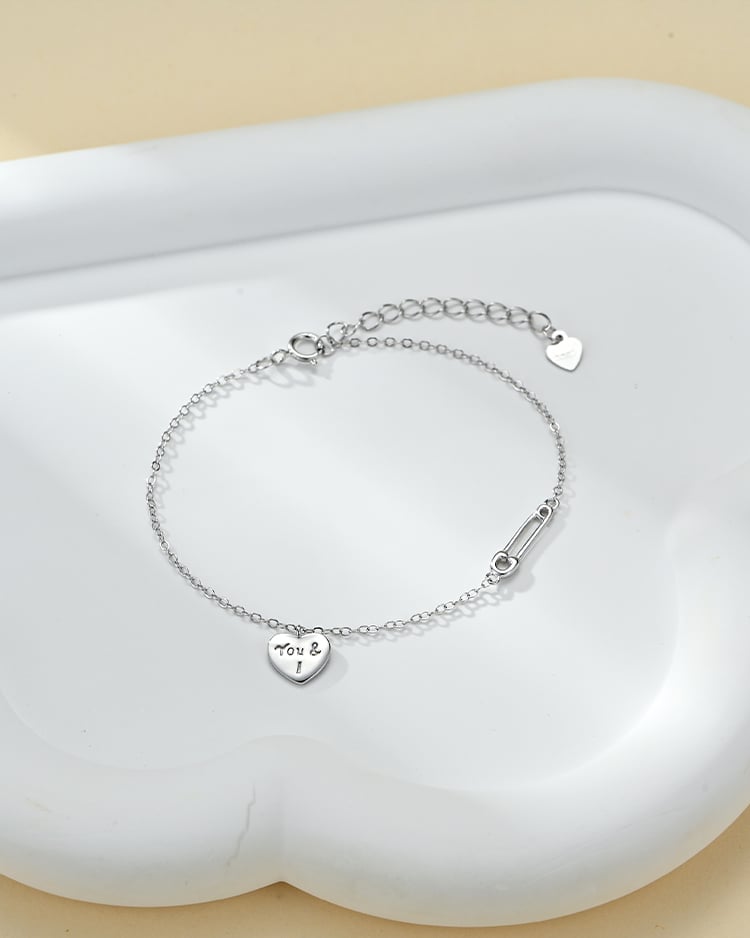 心語銀韻手鍊[純銀] 場景展示