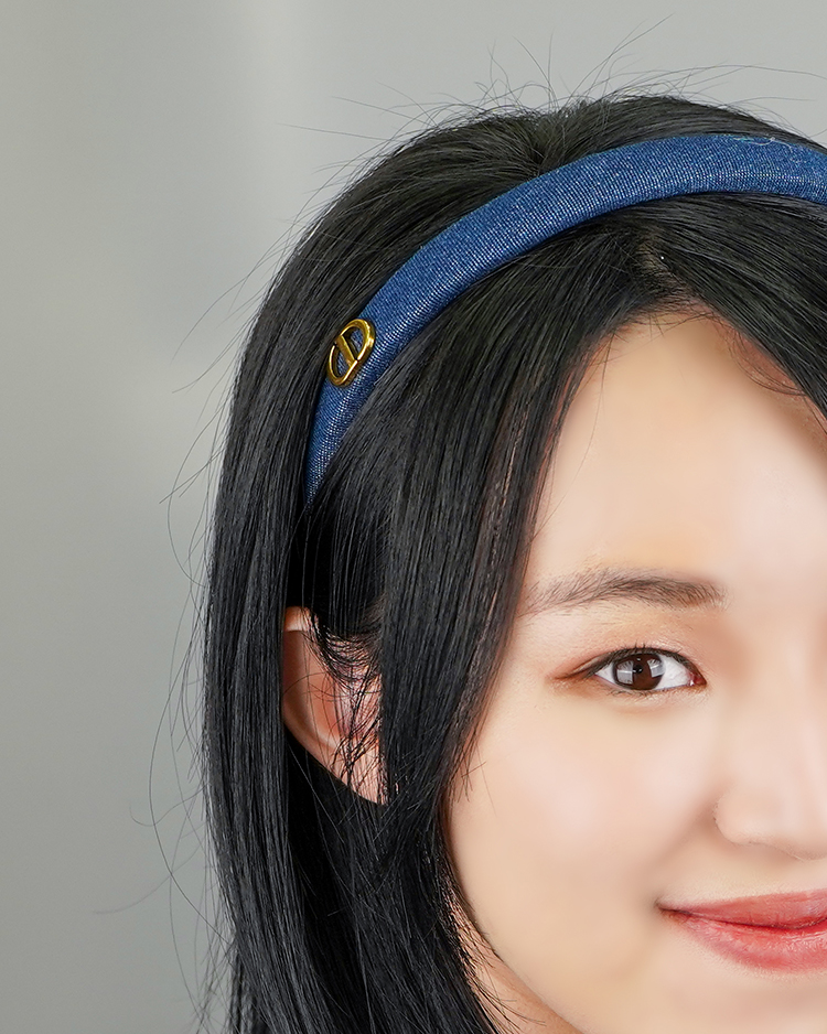 韓式學院風髮箍 模特兒展示