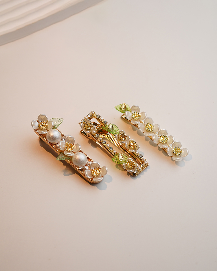 春日精靈花一字夾 場景展示