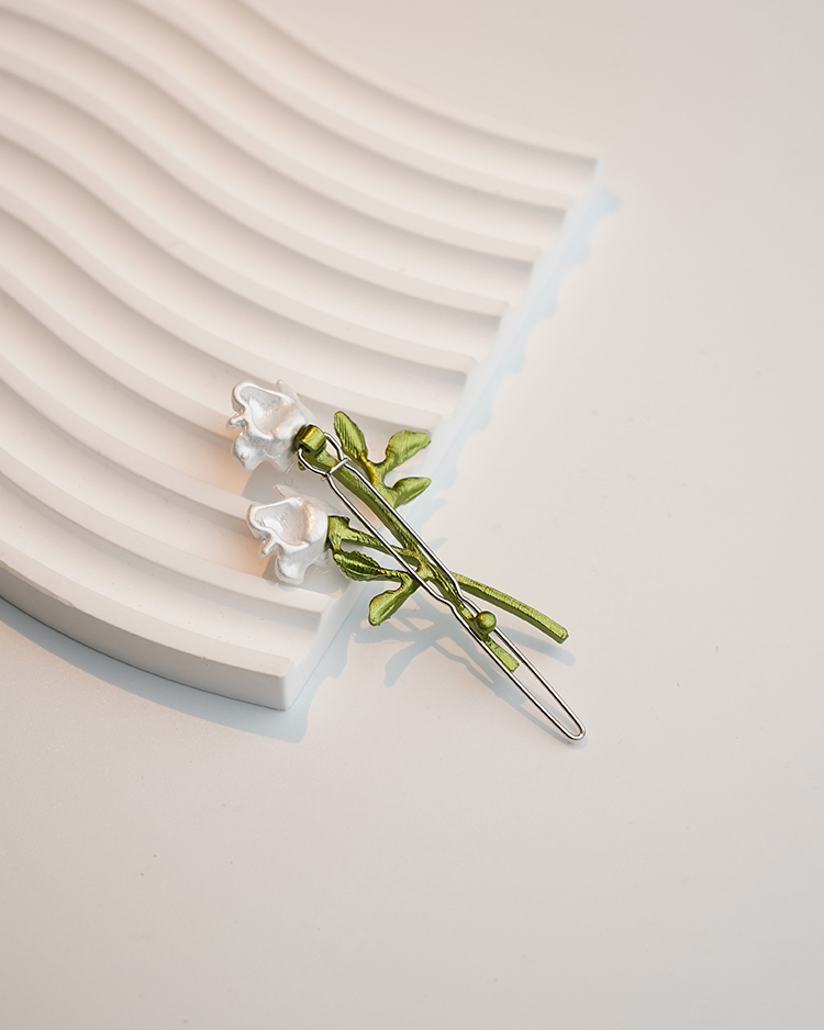 雙花雅韻一字夾 場景展示