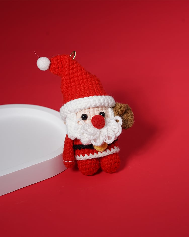 聖誕毛絨絨聖誕老人吊飾 場景展示