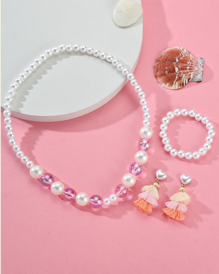 超Q粉彩流蘇飾品盒 (3件組) 場景展示