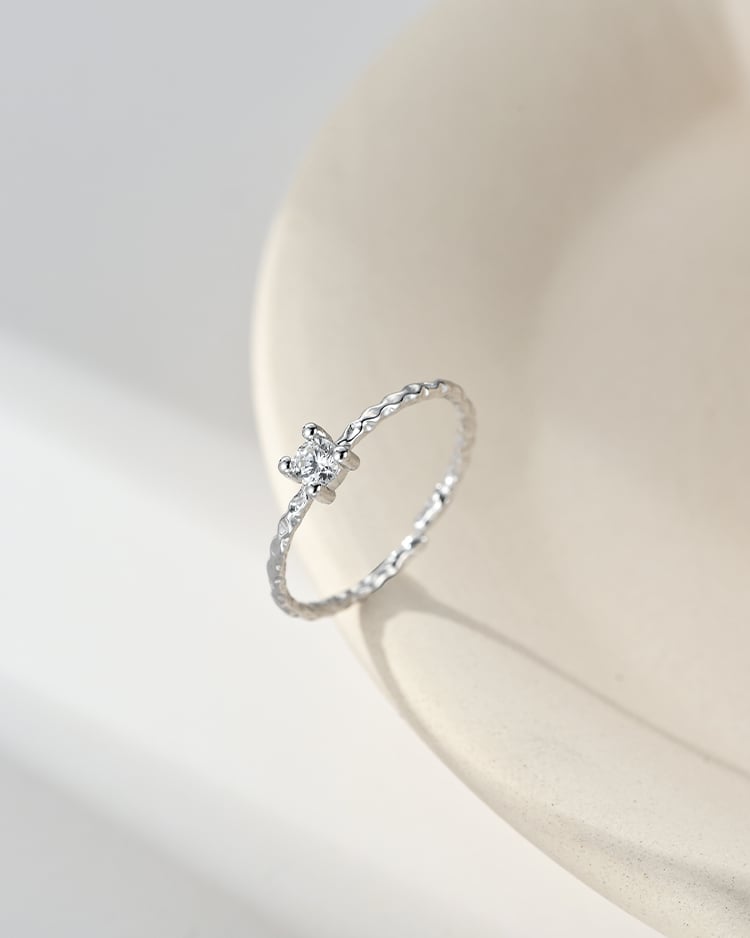 星光誓約開口戒指[純銀] 場景展示