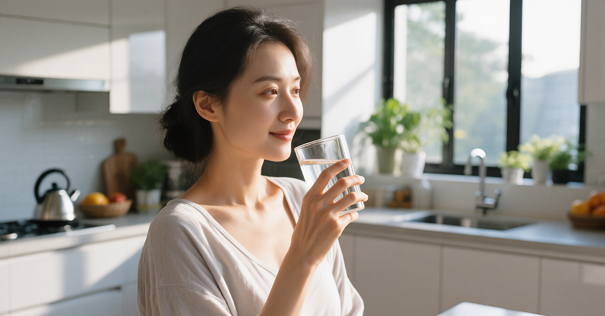起床先喝一杯溫水+感謝三件事