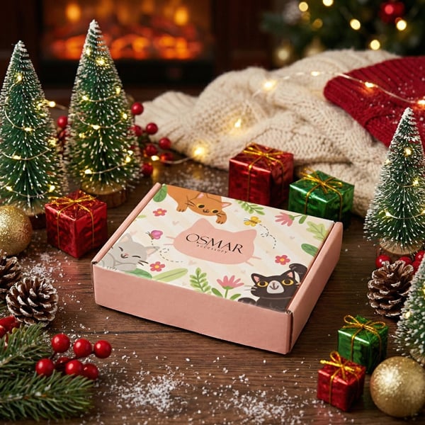 可愛貓咪包裝盒