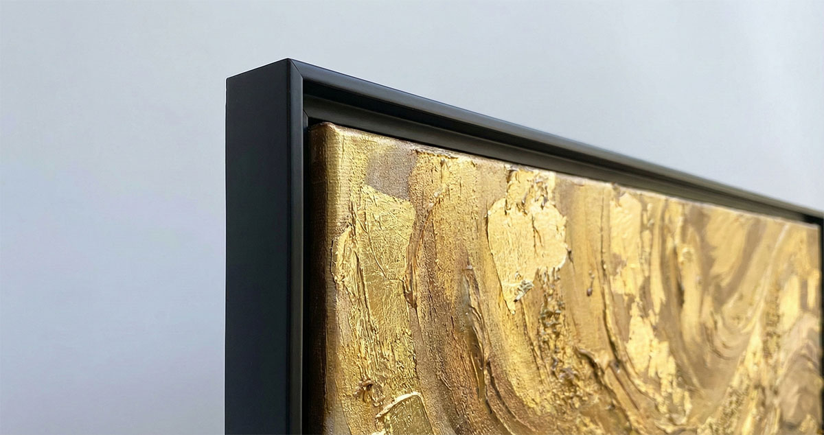 現代風畫框搭配-L型框