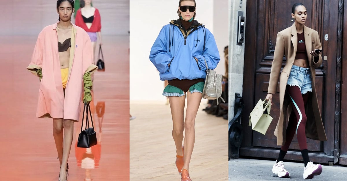 運動褲混搭正裝 2026 春夏流行穿搭