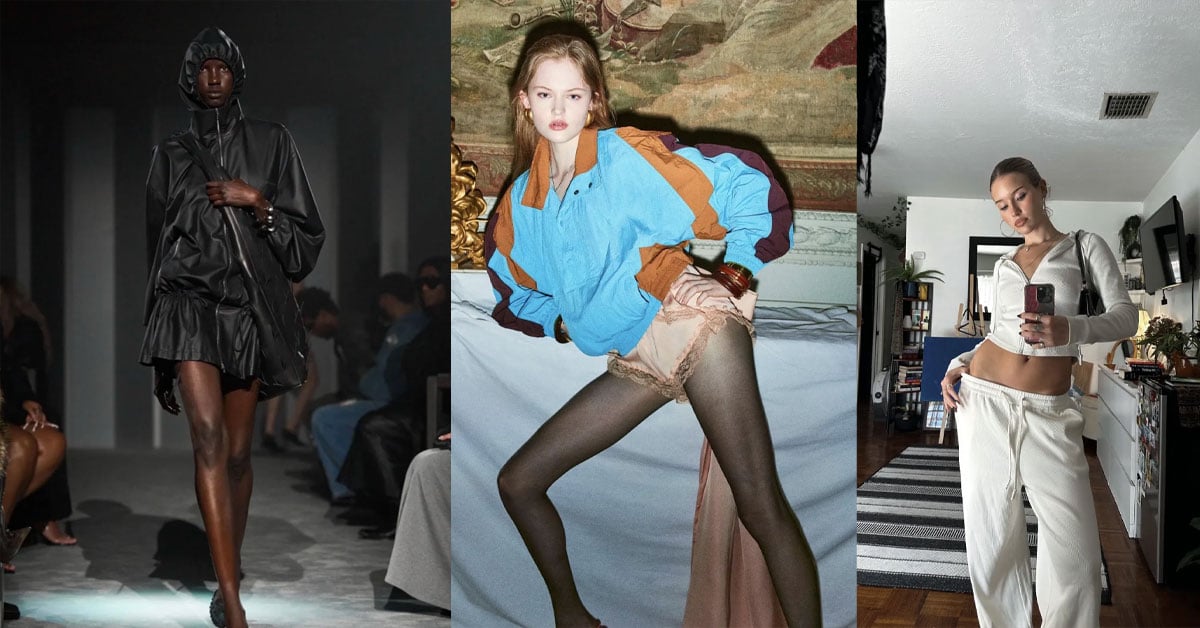 Oversize 運動風衣 闊腿褲穿搭 2026 春夏單品