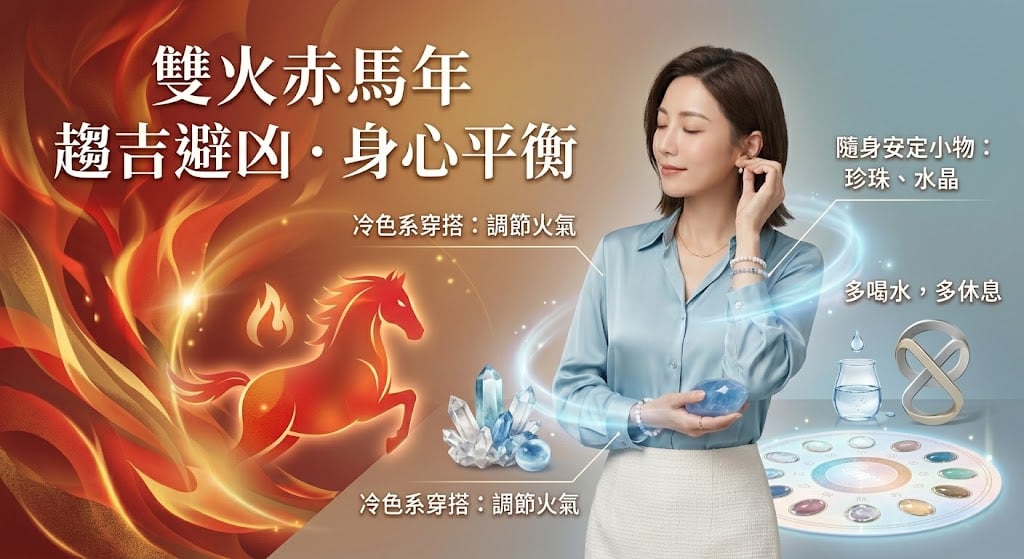 2026 丙午雙火赤馬年能量解析與開運穿搭原則