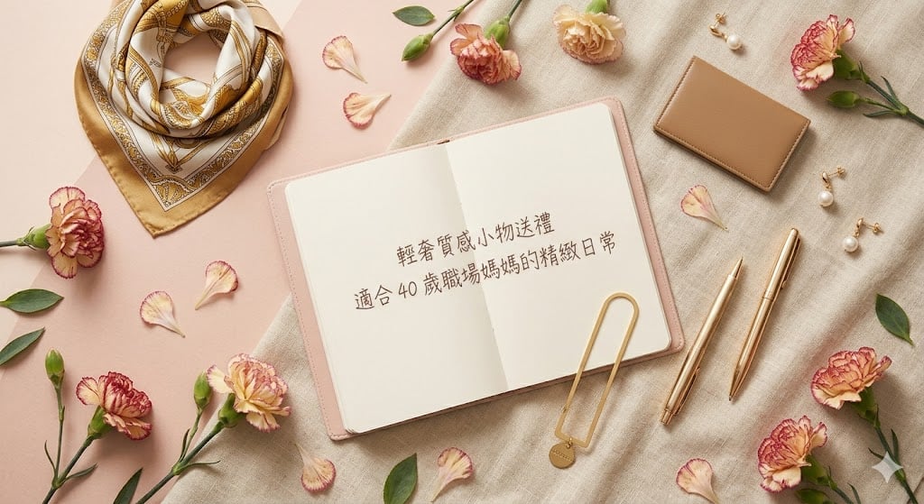 輕奢質感小物送禮，適合 40 歲職場媽媽的精緻日常