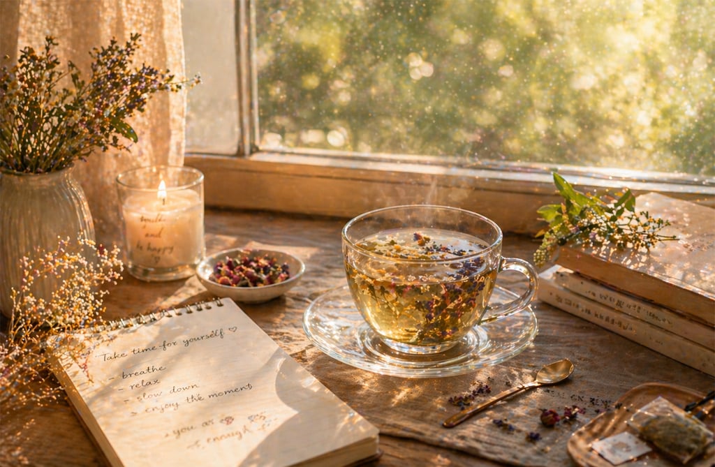 水逆期間泡一杯花草茶，給自己一個每天回得去的安定點