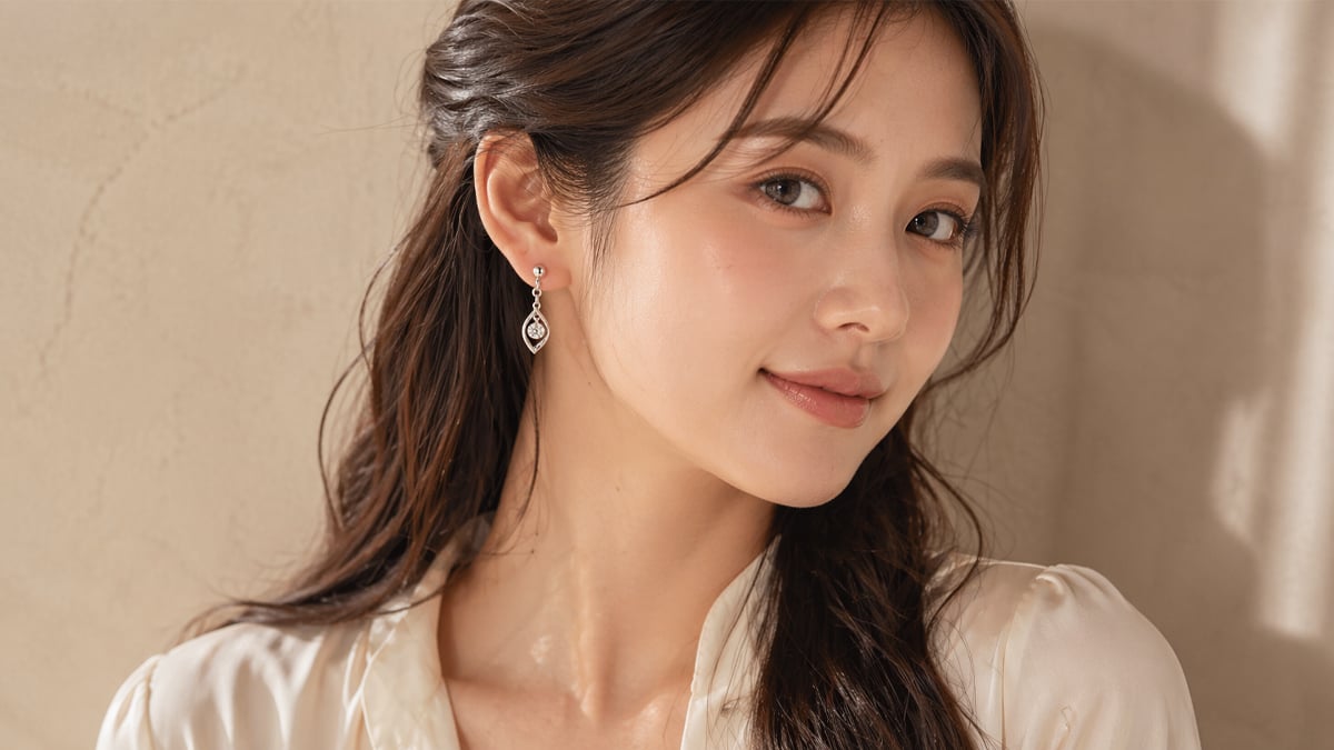 OSMAR 水滴型耳環 圓臉女孩氣質款推薦