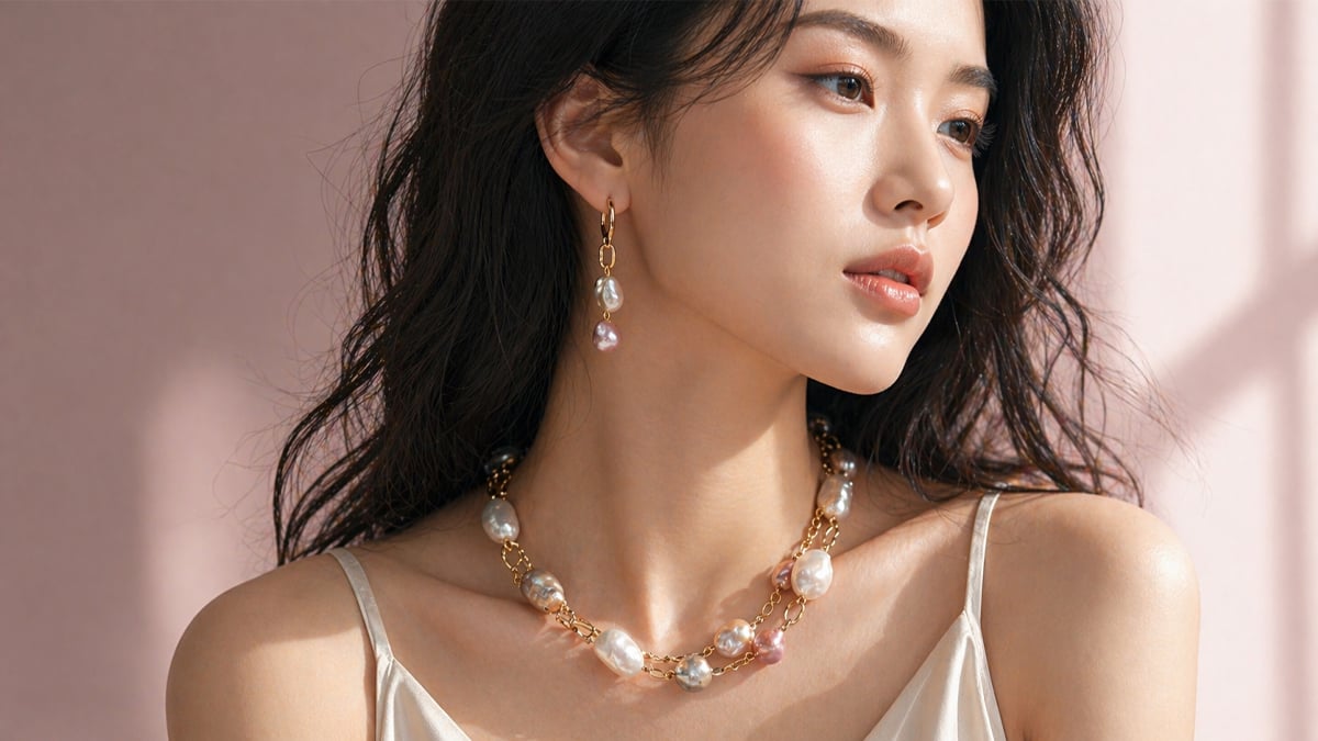 2026 珍珠飾品新詮釋趨勢 不規則珍珠搭配